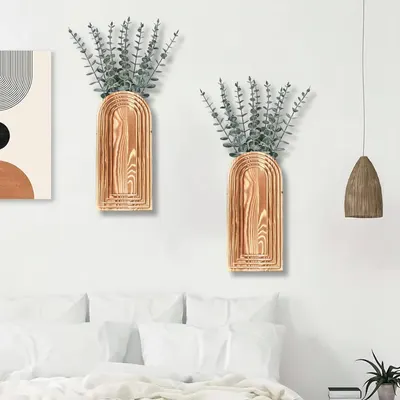 Demonstrates how the product looks when styled in a real-world bedroom environment, helping shoppers visualize the aesthetic appeal and placement in their own home.