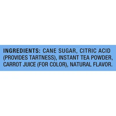 Communicates transparency about what's in the product, reassuring shoppers that the ingredients are simple, recognizable, and natural.