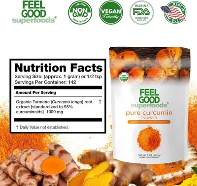 This image communicates multiple product benefits and certifications to reassure shoppers about quality, safety, and dietary compatibility. It highlights the product's organic certification,…