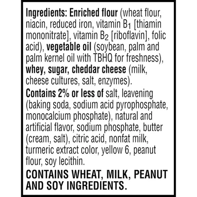 Provides complete ingredient transparency and allergen warnings to help shoppers make informed dietary and safety decisions.