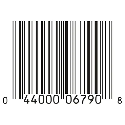 Displays the product barcode for scanning and identification purposes, providing essential product information for retail and inventory management.