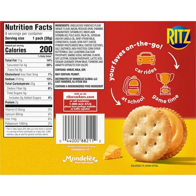 Demonstrates the product's versatility by showing multiple occasions and scenarios where Ritz crackers are convenient and appropriate to consume.