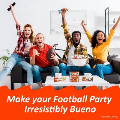 Demonstrates the product as the perfect snack for football parties and social gatherings, positioning it as a fun, shareable treat for game-day celebrations. Ties the product to football season and…