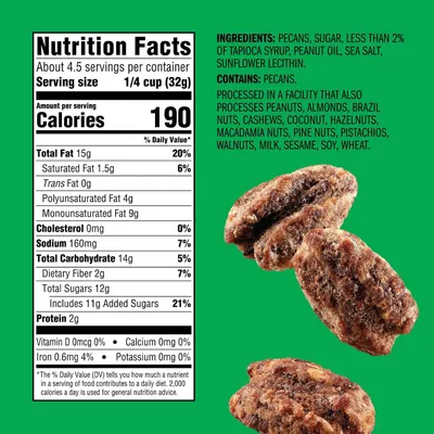 Provides detailed nutritional information and ingredient transparency to help shoppers make informed dietary decisions and understand what they're consuming.