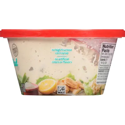 Displays the product container in a clean, catalog-style format to show the physical appearance and packaging design of the food product.