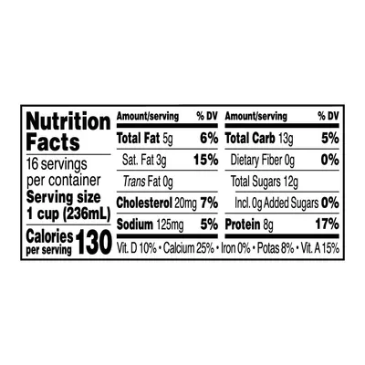 Provides detailed nutritional information to help shoppers make informed dietary decisions and understand the product's nutritional profile.