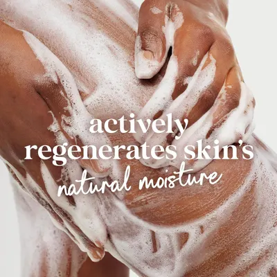 Communicates that the product actively regenerates the skin's natural moisture, emphasizing its restorative and hydrating benefits for skincare shoppers.