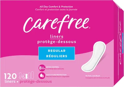 Communicates multiple key benefits of the product including odor control, multi-fluid protection, and comfort features to help shoppers understand the comprehensive protection offered.