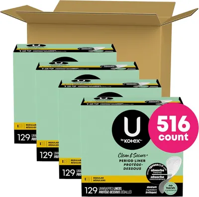 Communicates the bulk value and quantity the customer receives, emphasizing the large count (516 total liners) to reassure shoppers they're getting a substantial supply. Shows exactly what the…