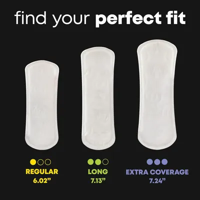 Helps shoppers choose the right size option from the brand's product lineup by showing three different length variants side-by-side with clear measurements.