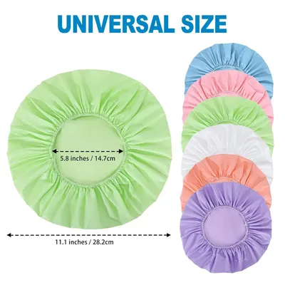 Communicates the physical dimensions of the product (5.8 inches inner diameter, 11.1 inches outer diameter) to help shoppers understand the universal fit and compatibility with various bowl or…