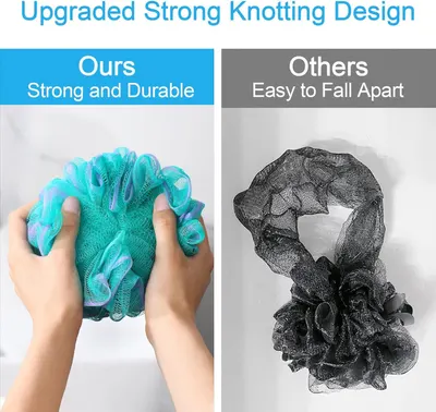 Demonstrates the product's superior durability and construction quality compared to competing products by showing a side-by-side visual comparison of how well each holds up.