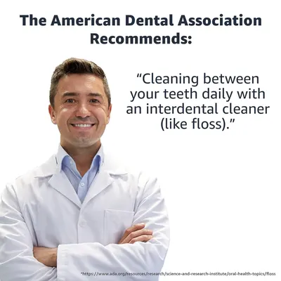 Leverages the authority and credibility of the American Dental Association to validate the product's effectiveness and build trust with shoppers through professional endorsement.