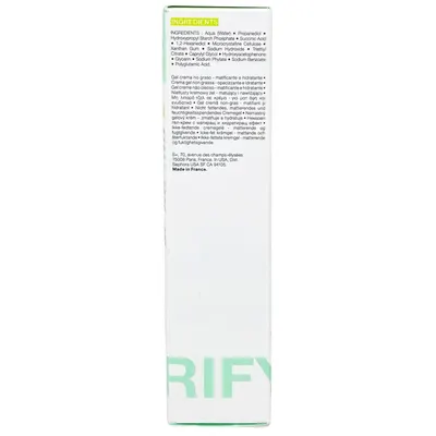 Displays the product packaging with ingredients list and manufacturing information on a clean white background for catalog clarity.