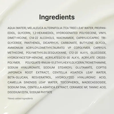 Provides complete transparency by listing all product ingredients, allowing shoppers to verify formula contents for safety, allergen concerns, or ingredient preferences.