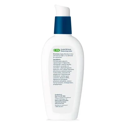 Provides a clean, catalog-style view of the product bottle showing the back label with directions and ingredients for shoppers to review product details.