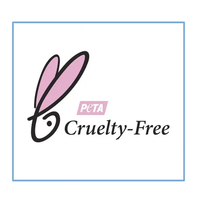Communicates that the product is certified cruelty-free by PETA, reassuring ethically-conscious shoppers that no animal testing was involved in its development.