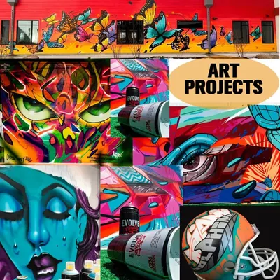 Showcases real customer creations and art projects made with the product to build social proof and inspire potential buyers with authentic use cases. Demonstrates the product's versatility across…