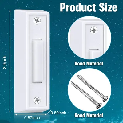 Communicates the exact physical dimensions of the product (2.9 x 0.87 x 0.59 inches) to help shoppers understand its size and ensure it fits their needs. Highlights multiple product benefits…
