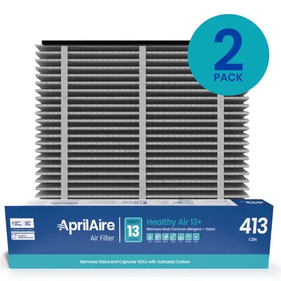 Communicates that the purchase includes two air filters, helping shoppers understand the quantity and value they receive.