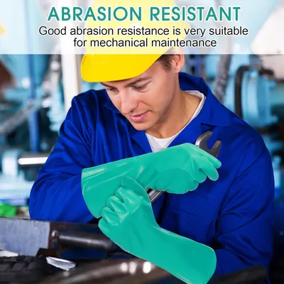 Communicates that the product (gloves) offers abrasion resistance, making them suitable for mechanical maintenance work and reassuring shoppers of their durability in demanding environments.