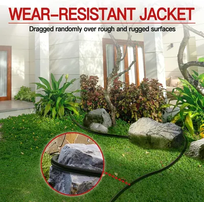 Demonstrates the cable's durability by showing it can withstand being dragged over rough and rugged surfaces without damage, reassuring shoppers of its long-lasting quality.