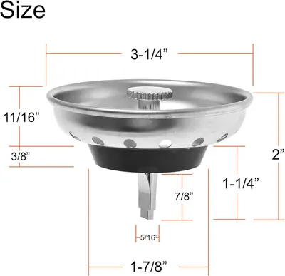 Provides exact dimensional measurements of the product to help shoppers understand its physical size and ensure it fits their needs.
