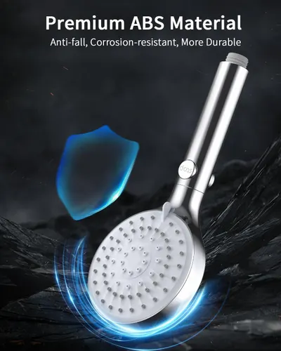 Highlights the product's premium ABS material construction and its durability benefits (anti-fall, corrosion-resistant) to reassure shoppers of its quality and longevity.
