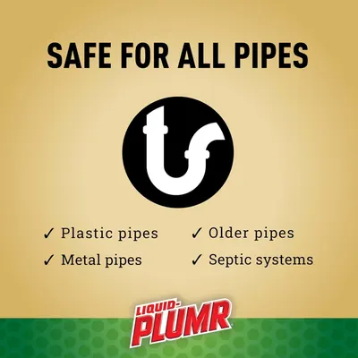 Reassures shoppers that the product is safe to use across all plumbing systems including plastic, metal, older pipes, and septic systems, reducing purchase hesitation. Demonstrates the product's…