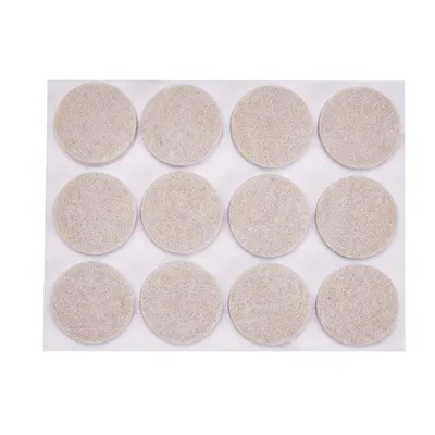 Shows the customer that they receive 12 circular pads or filters in the package, demonstrating quantity and value.