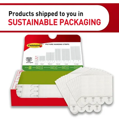 Communicates the brand's environmental responsibility by highlighting that the product is shipped in sustainable packaging, reassuring eco-conscious shoppers.