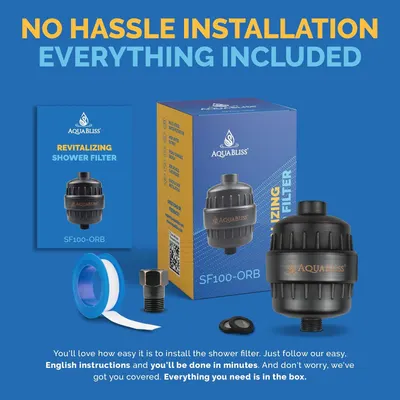 Reassures shoppers that everything needed for installation is included in the box, eliminating concerns about missing parts or additional purchases. Emphasizes the hassle-free installation process…