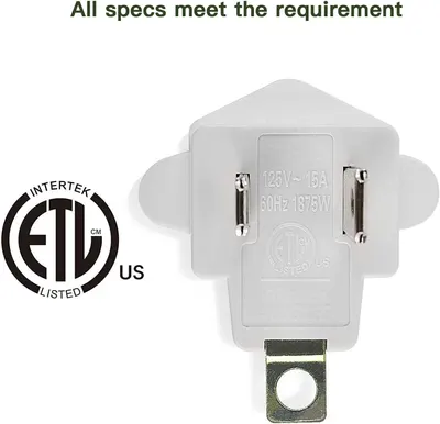 Communicates that the product meets safety standards and is certified by Intertek ETL, reassuring shoppers about electrical safety and regulatory compliance.