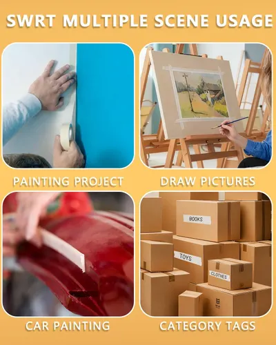 Demonstrates the product's versatility by showing four distinct use scenarios where it can be applied, reassuring shoppers that it works across multiple contexts and applications.