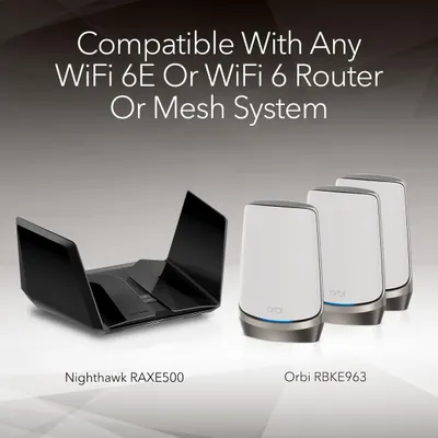 Demonstrates that the product is compatible with multiple router and mesh system types, reassuring shoppers about broad compatibility and flexibility.