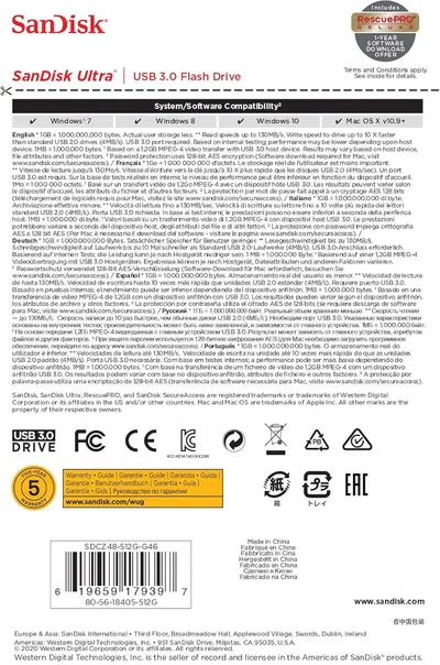 Communicates the product's compatibility with multiple operating systems (Windows 7, 8, 10, Mac OS X) and displays regulatory certifications to reassure shoppers about safety standards and global…