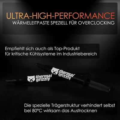 Communicates multiple distinct benefits of the thermal paste: its ultra-high-performance for overclocking, suitability for critical industrial cooling systems, and special carrier structure that…