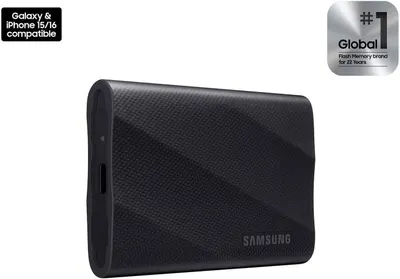 Communicates that the product is compatible with Galaxy and iPhone 15/16 devices, reassuring shoppers about device compatibility before purchase. Highlights the brand's credibility and market…