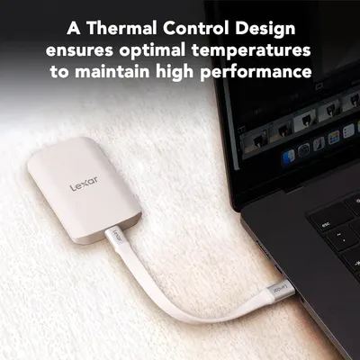 Communicates that the product features thermal control technology to maintain optimal temperatures and ensure high performance during use.