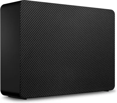 Provides a clean, catalog-style view of the external hard drive on a white background with no distractions, allowing shoppers to see the product design and texture clearly.