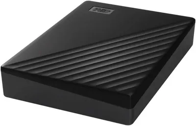Provides a clean, catalog-style view of the external hard drive on a white background with no distractions, allowing shoppers to see the product design clearly.