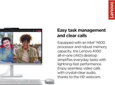 Communicates the product's ability to handle everyday tasks efficiently with fast performance and high-quality video calling, reassuring shoppers about its productivity capabilities.