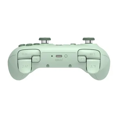 Provides a clear, unobstructed view of the gaming controller from the back angle, showing the button layout, triggers, and charging port for shoppers to understand the product design and features.