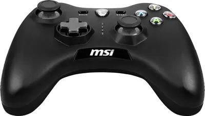 Provides a clean, catalog-style view of the gaming controller on a white background to show the product clearly without distractions.