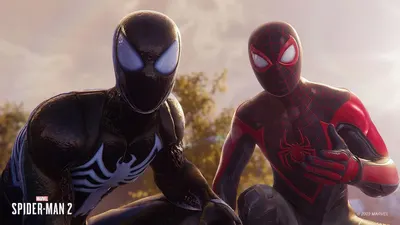 Showcases multiple Spider-Man character variants available in the game to help shoppers understand the product lineup and character options.