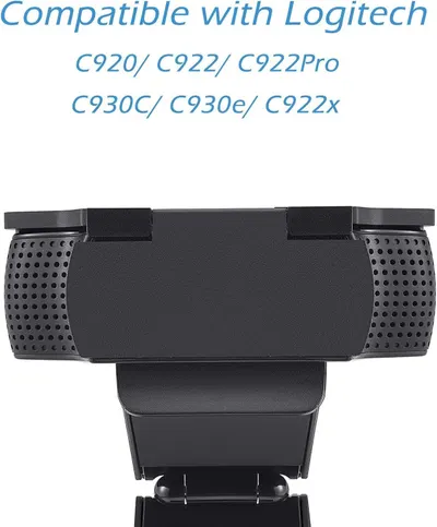 Communicates which specific Logitech webcam models this product is compatible with, reassuring shoppers that it will work with their existing equipment.