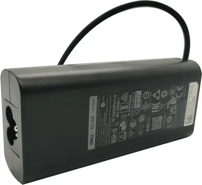 Provides a clean, catalog-style view of the AC adapter product on a white background with no distractions, allowing shoppers to see the physical product clearly.