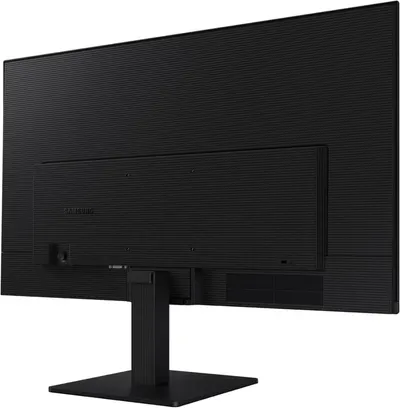 Shows the back of the Samsung monitor to give shoppers a complete view of the product's design, ports, and build quality.