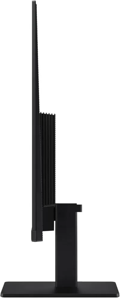 Provides a clean side-profile view of the product to show its slim design and physical structure without distractions.