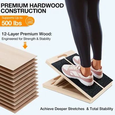Communicates the product's impressive weight capacity to reassure shoppers of its strength and durability for safe use. Breaks down the internal structure of the product to show the engineered wood…